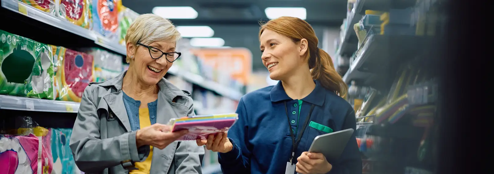 Grocery store uniform program