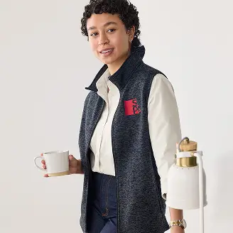 A black vest.