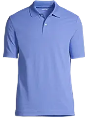 A light blue Basic Mesh polo