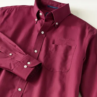 A red dress shirt.