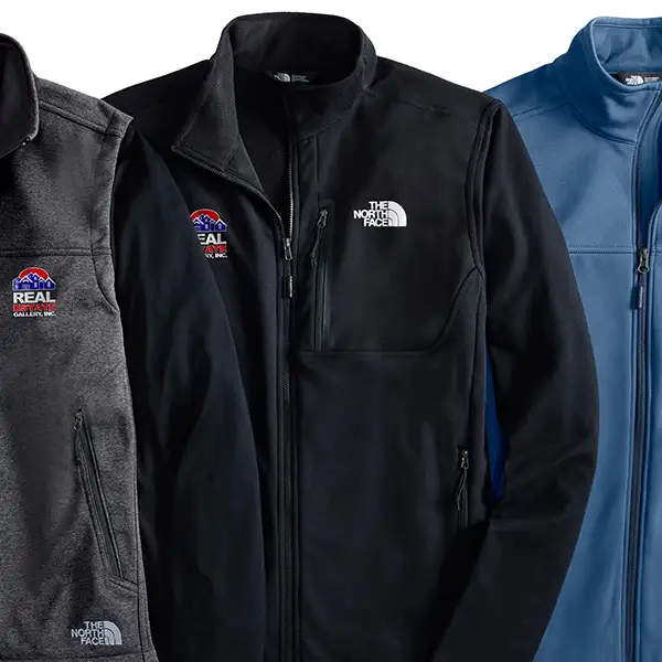 Featured brand jackets from The North Face.
