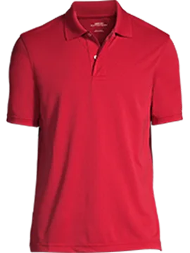 A red Basic Polyester polo