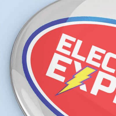 Epoxy Dome logo example